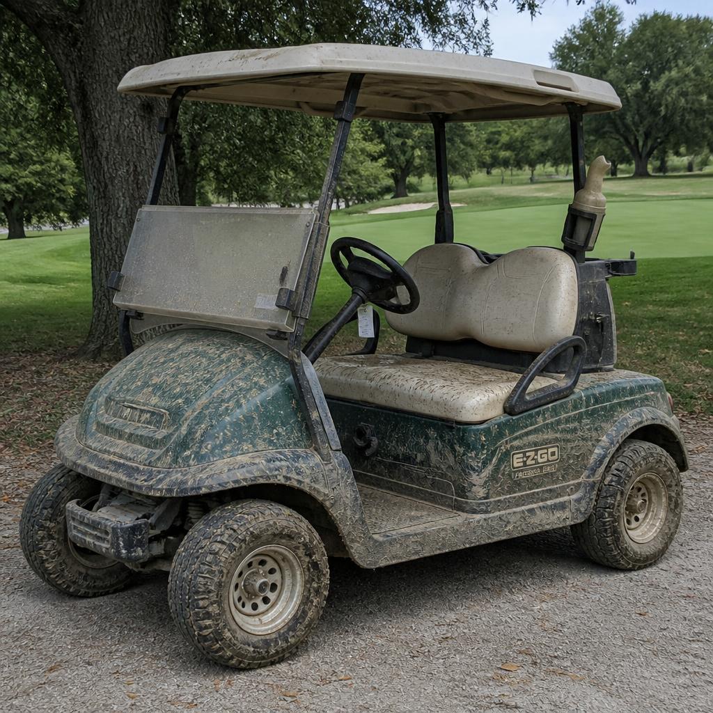 Golf Cart before